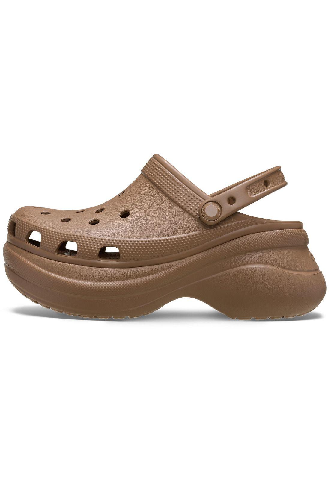 Zueco Crocs Mujer Bae Clog Café-1