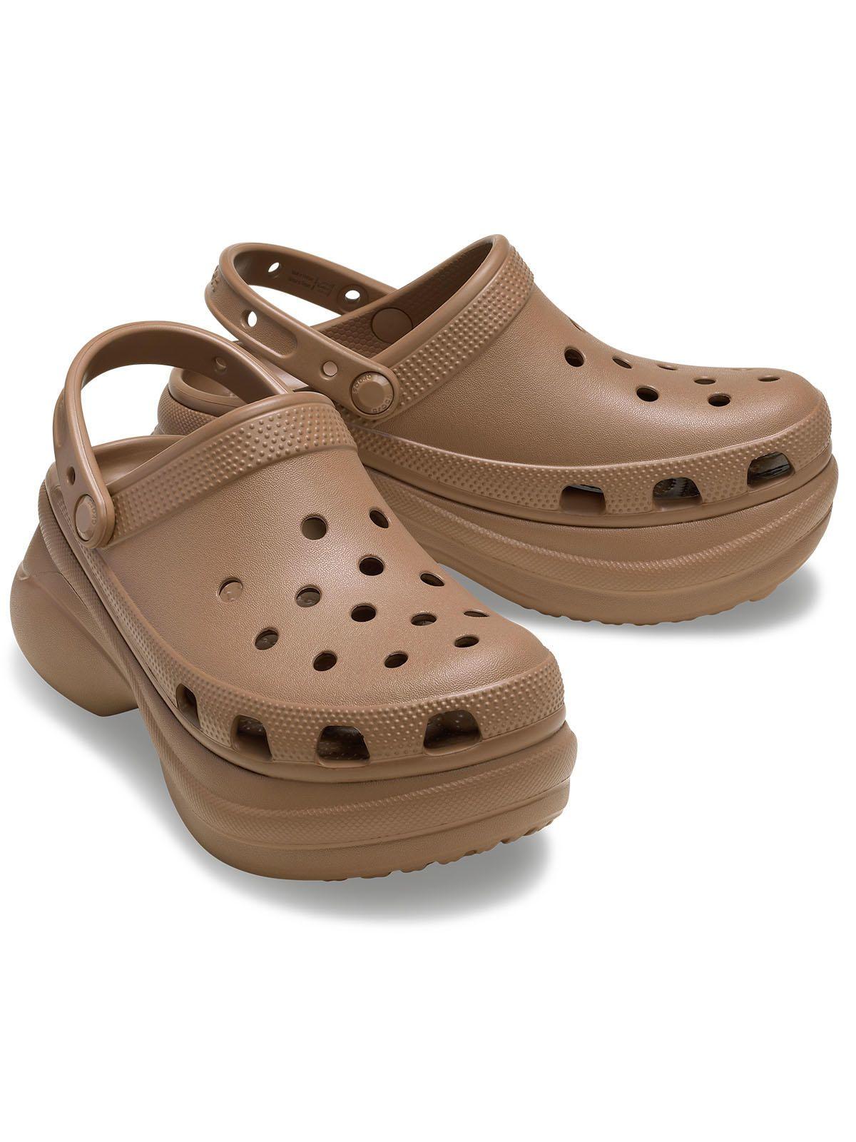 Zueco Crocs Mujer Bae Clog Café-3