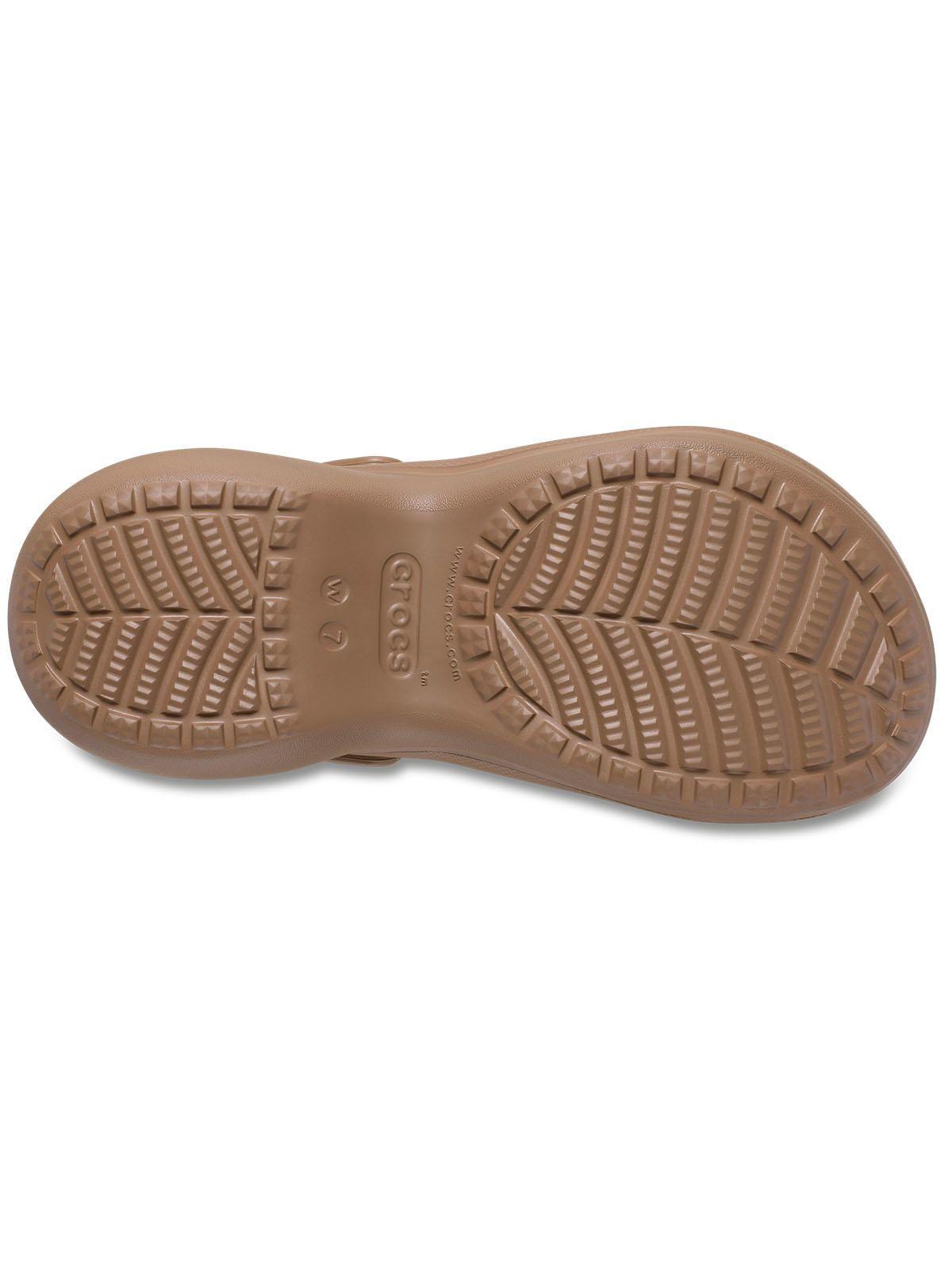 Zueco Crocs Mujer Bae Clog Café-5