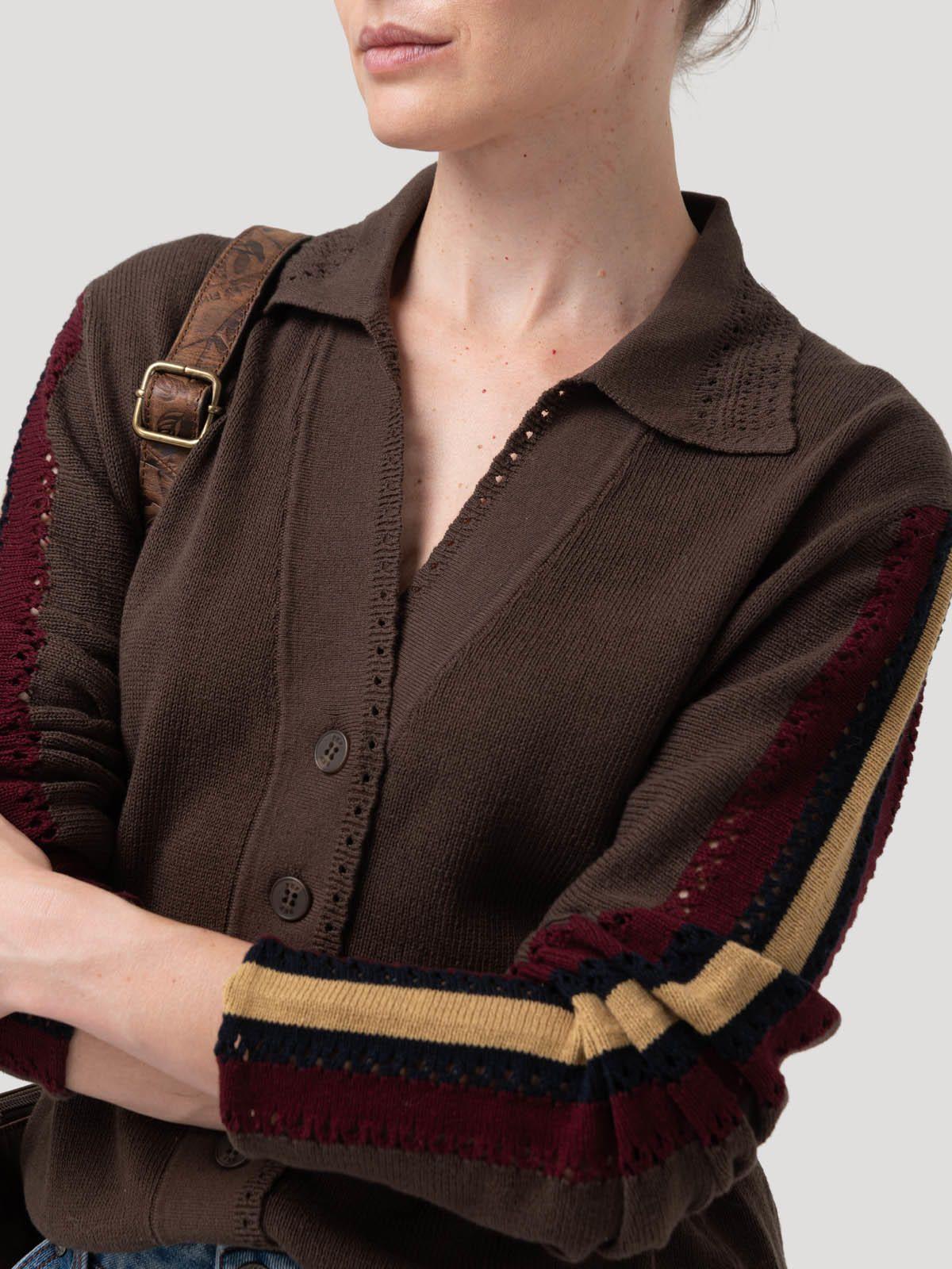 Sweater Algodón Orgánico Mujer Angelonia Café-6