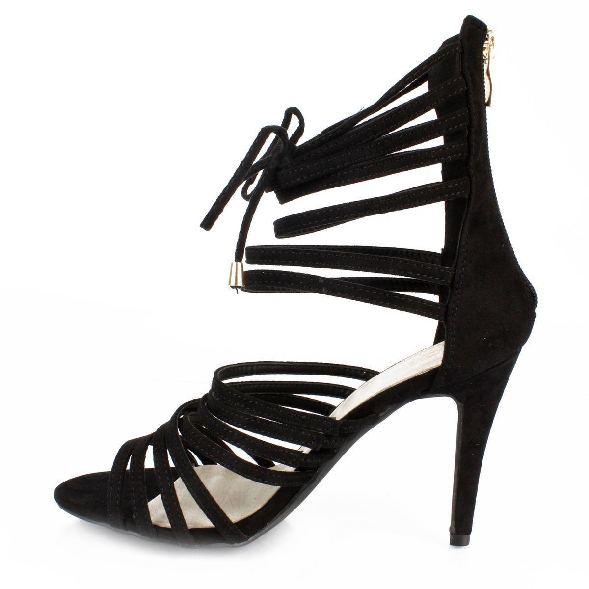 Sandalia Mujer Gianny Negro-2