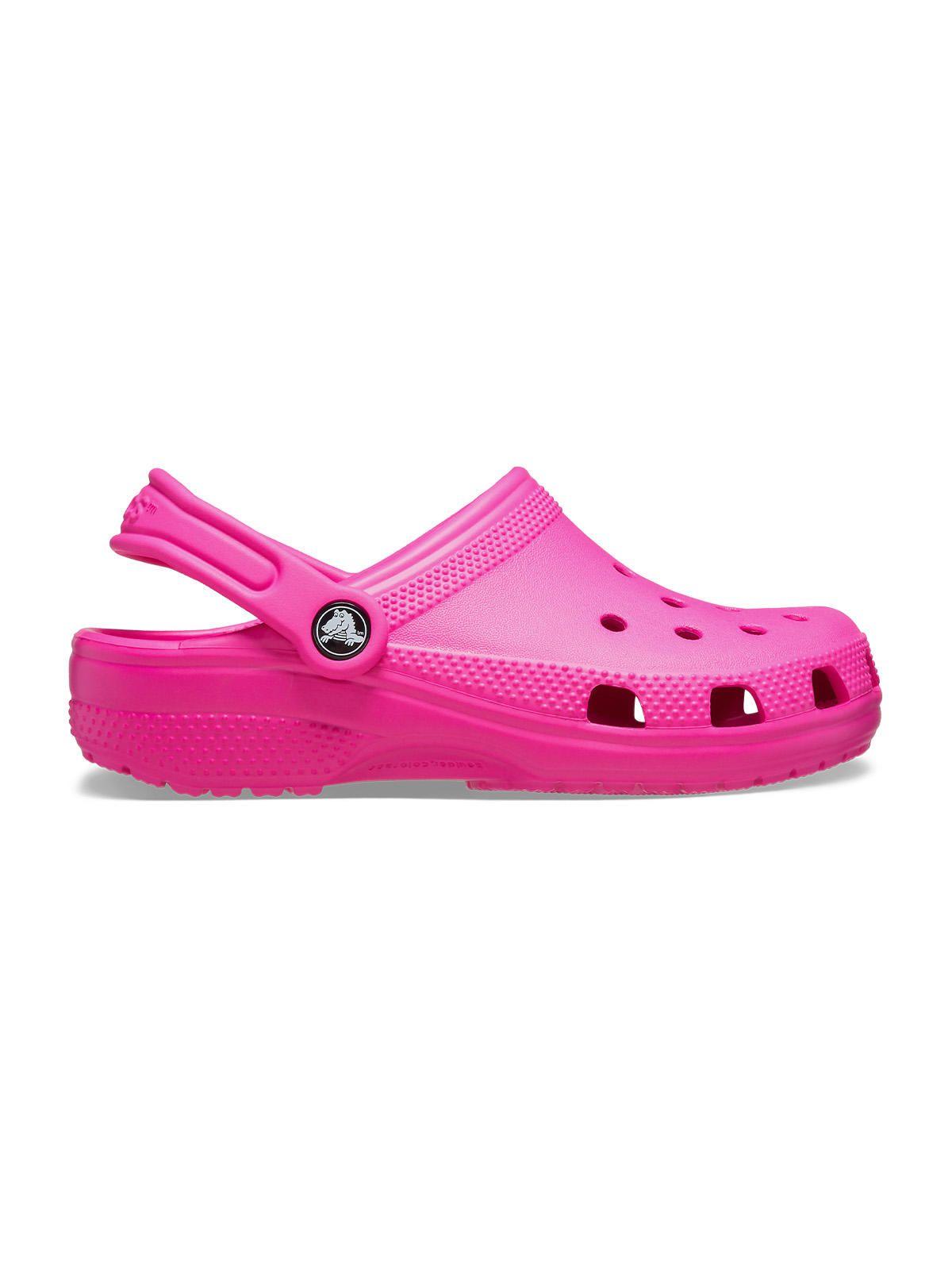 Zueco Crocs Niña Classic Clog K Rosado-0