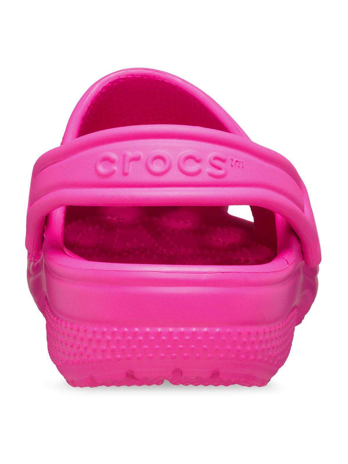 Zueco Crocs Niña Classic Clog K Rosado-6