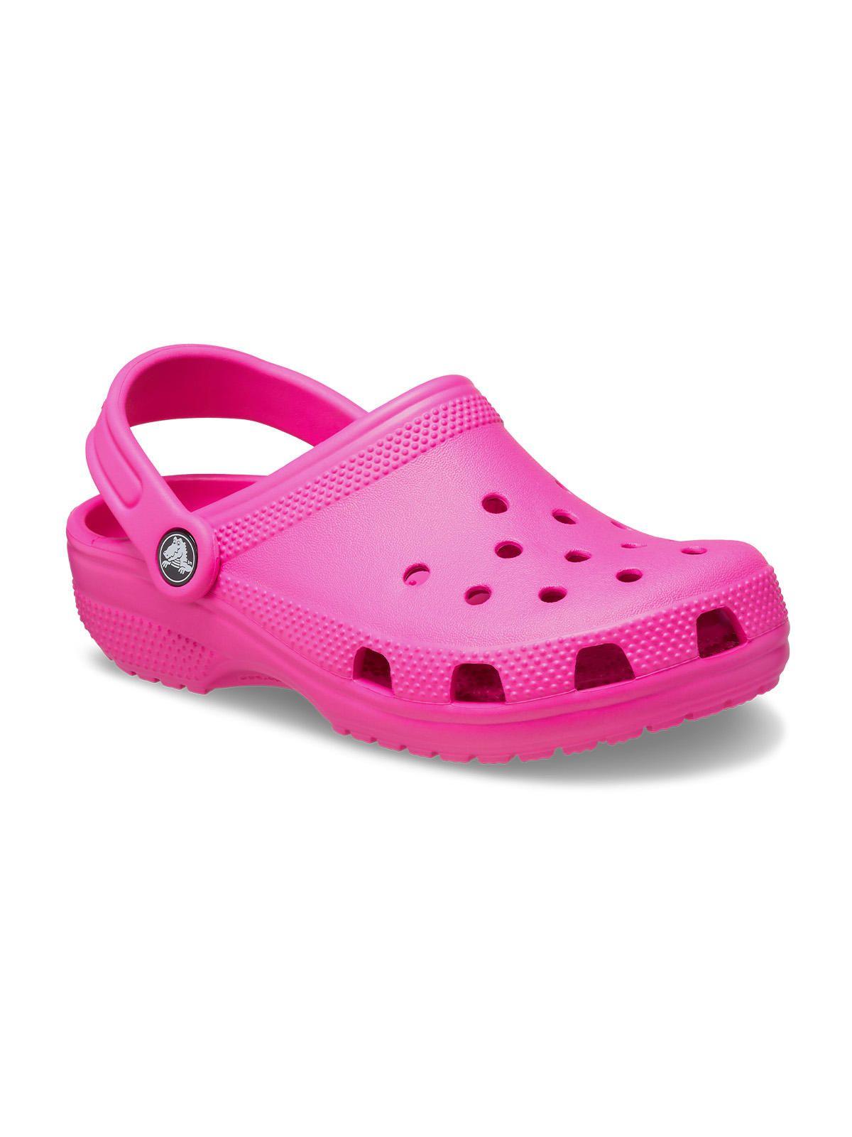 Zueco Crocs Niña Classic Clog K Rosado-4
