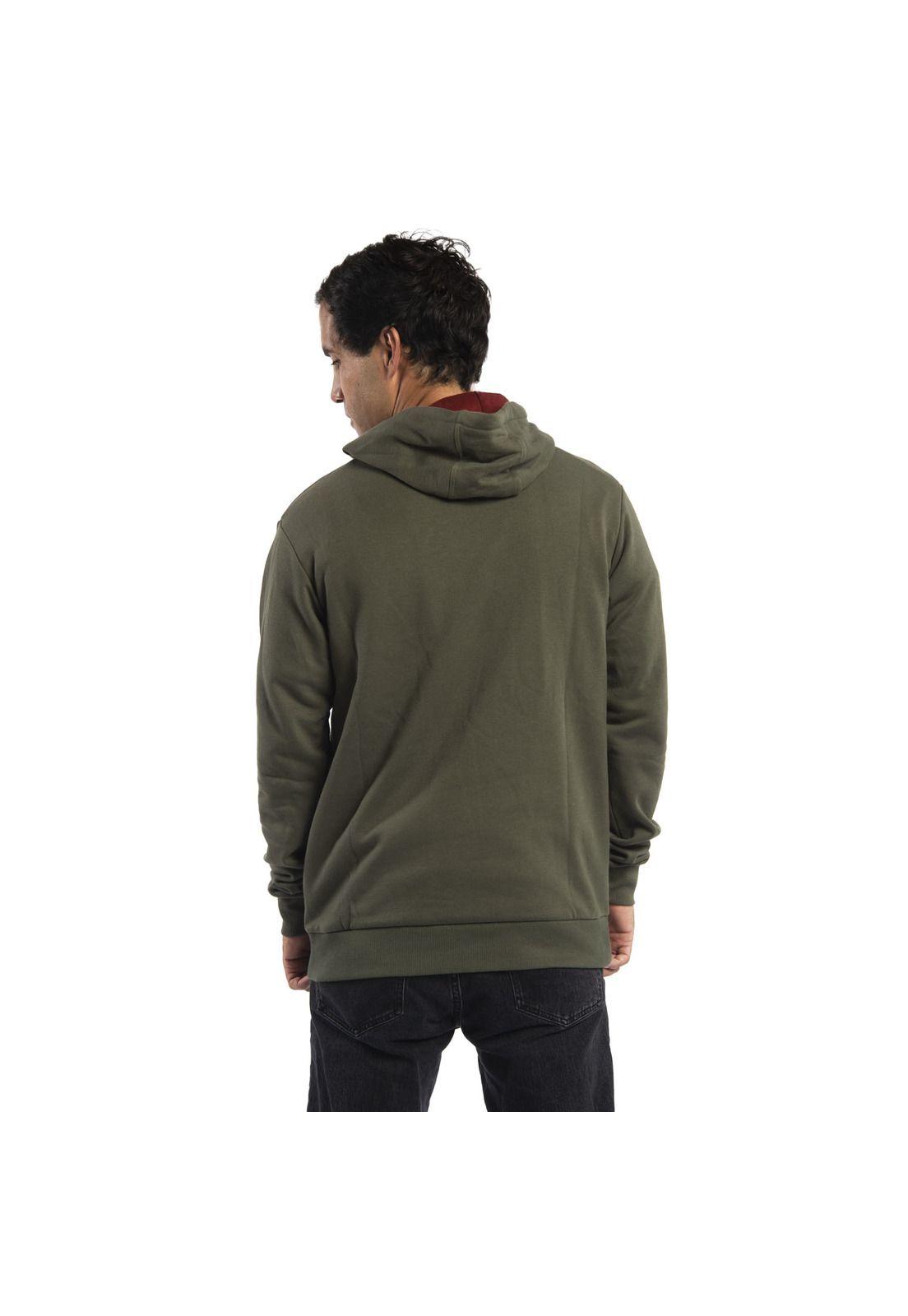 Polerón Hombre Yellow Stone Verde Musgo-2