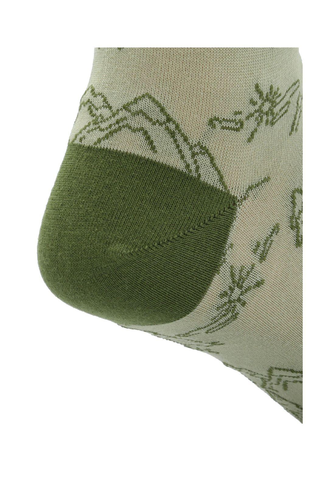 Calcetin Verde Mountain Hombre-1