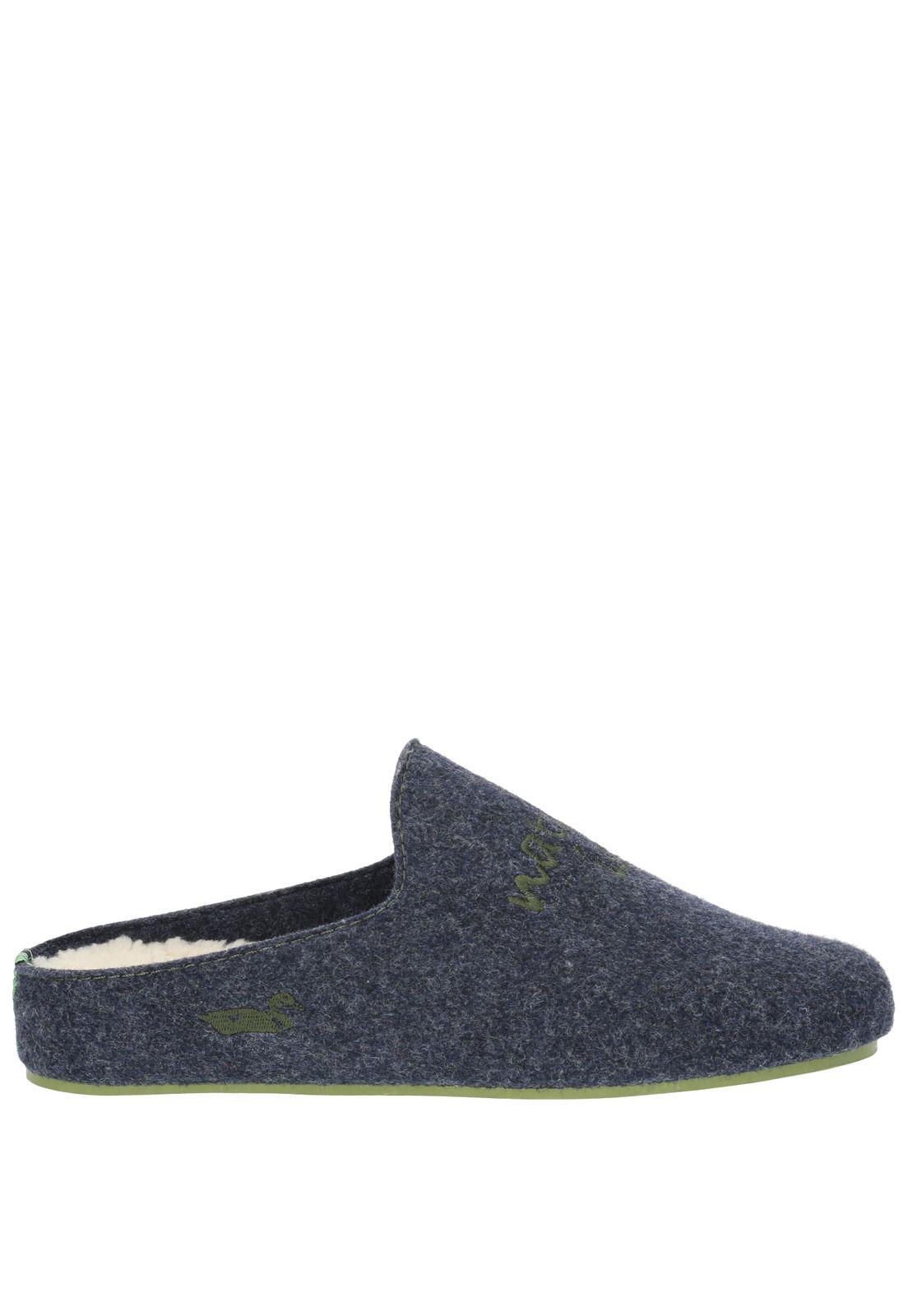 Pantufla Unisex Rkf Slipper Nature Azul-2