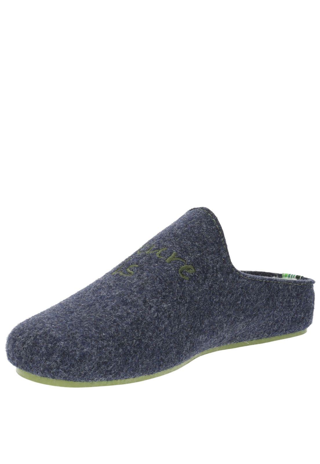 Pantufla Unisex Rkf Slipper Nature Azul-4