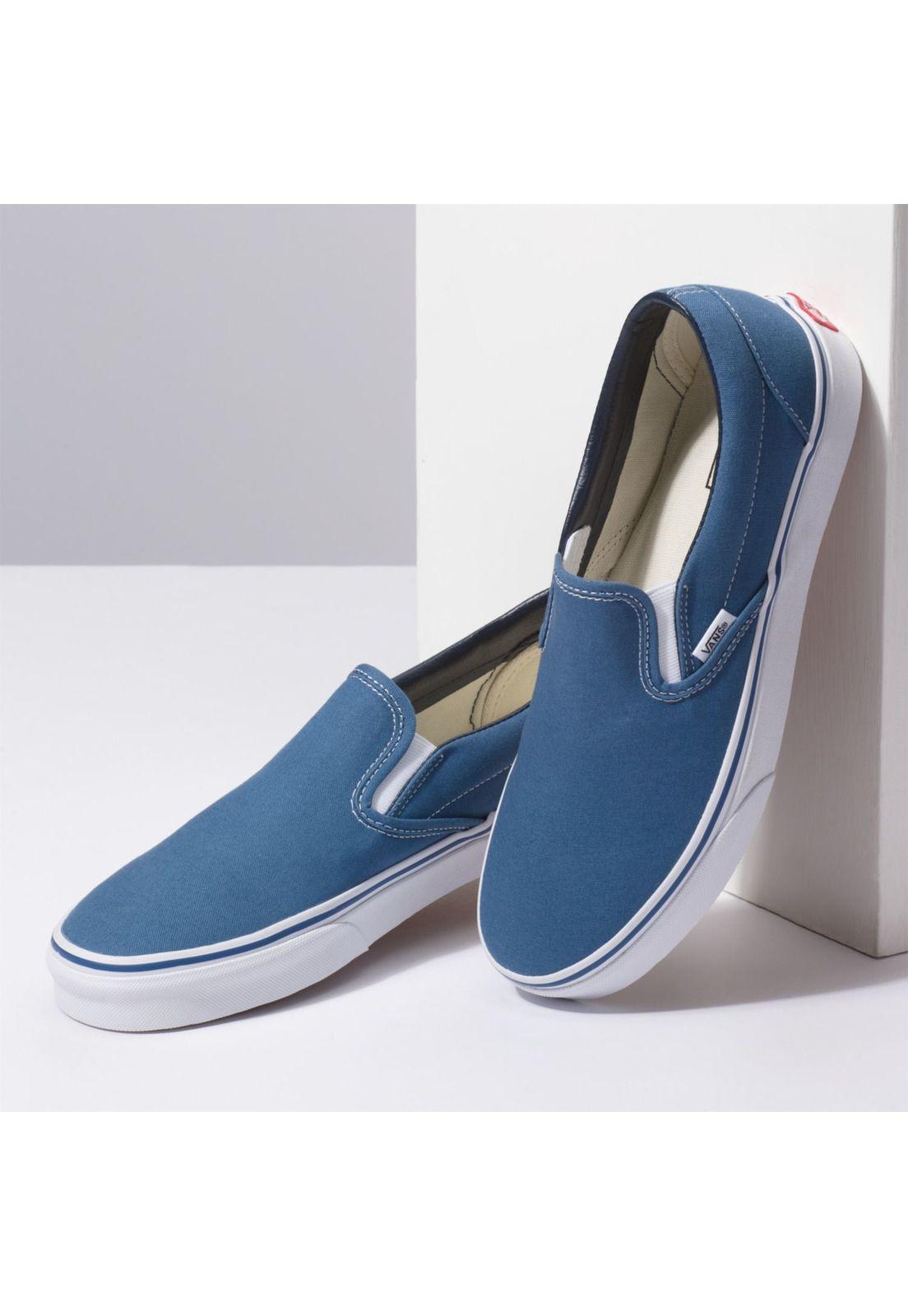 Zapatilla Unisex Ua Classic Slip-On Navy-3
