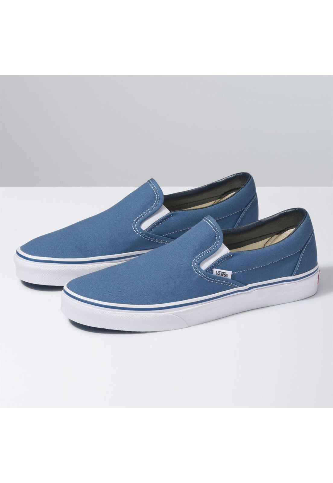 Zapatilla Unisex Ua Classic Slip-On Navy-4
