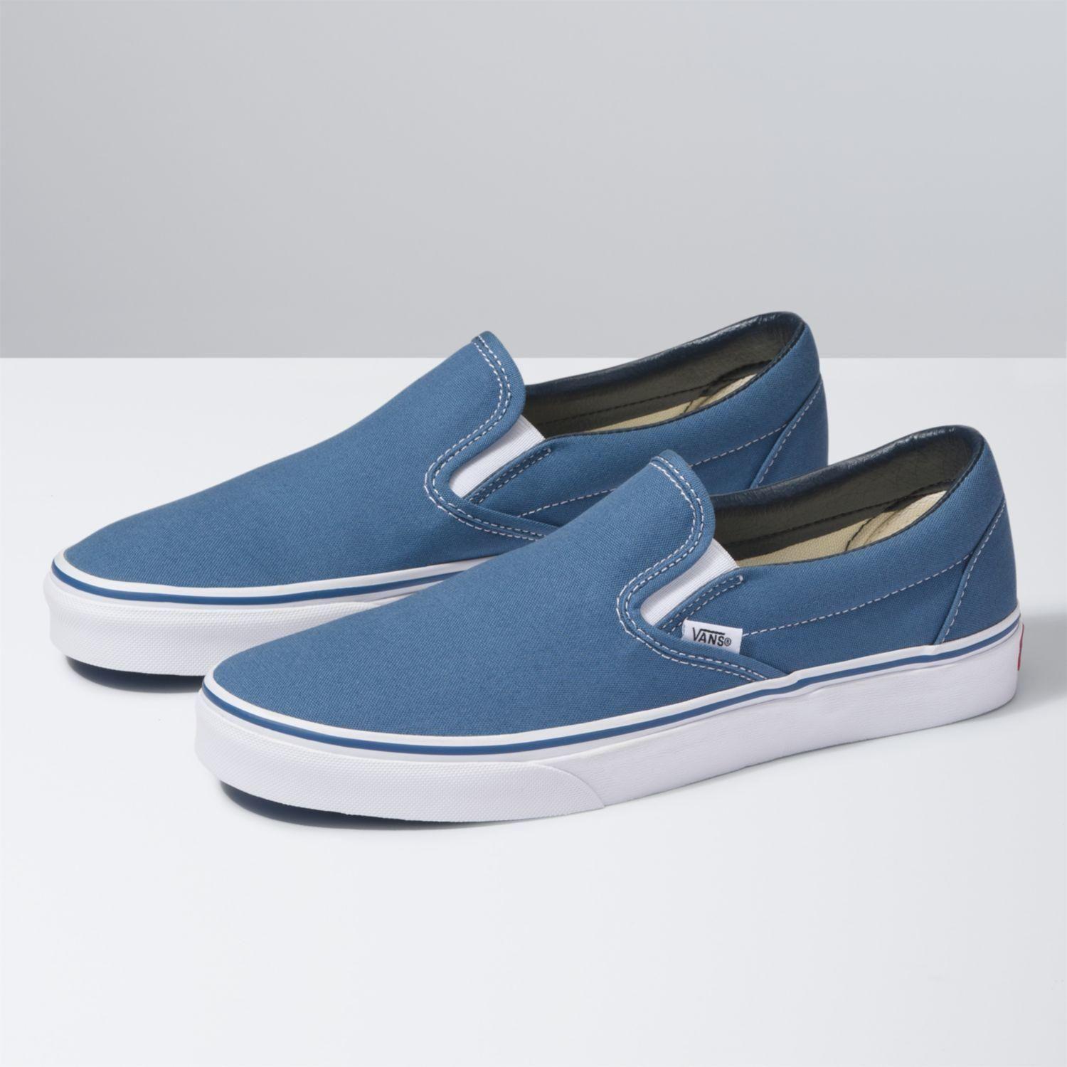 Zapatilla Unisex Ua Classic Slip-On Navy-4