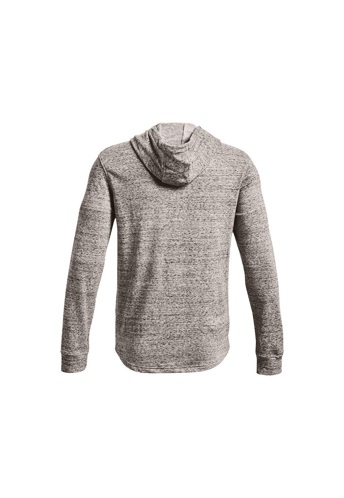 Polerón Buzo Hombre Rival Terry Logo Hoodie Blanco-1