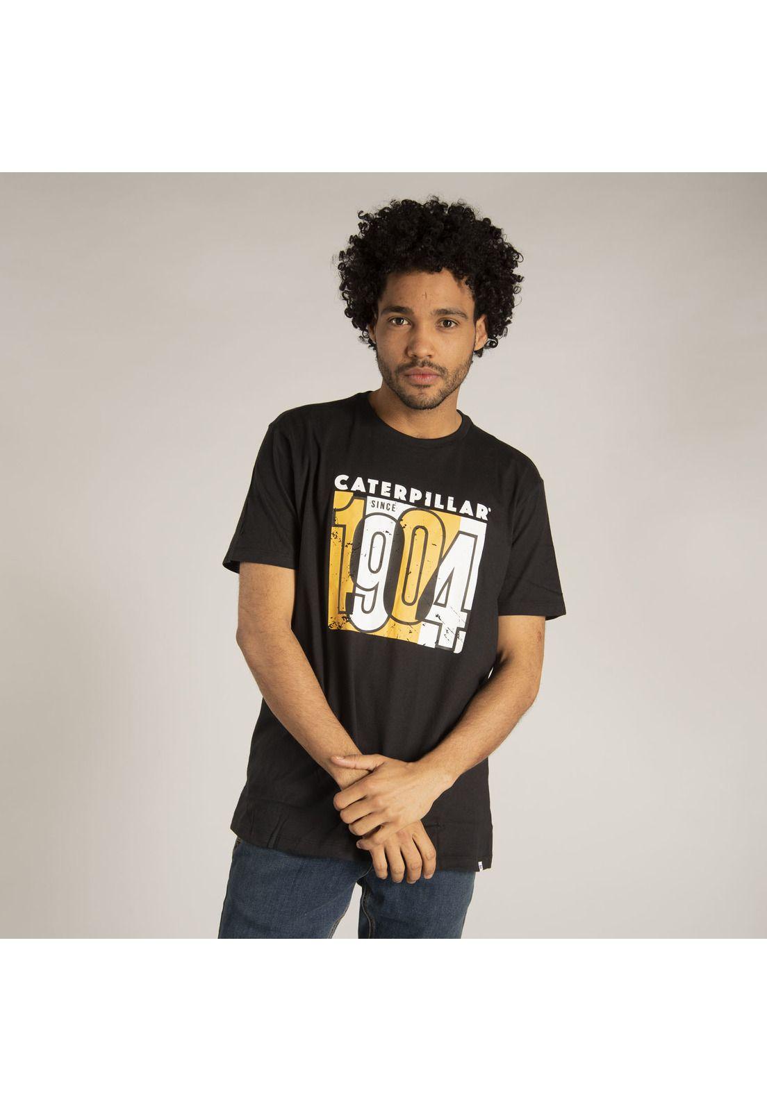 Polera M/C Hombre Overlap Tee Negro-0