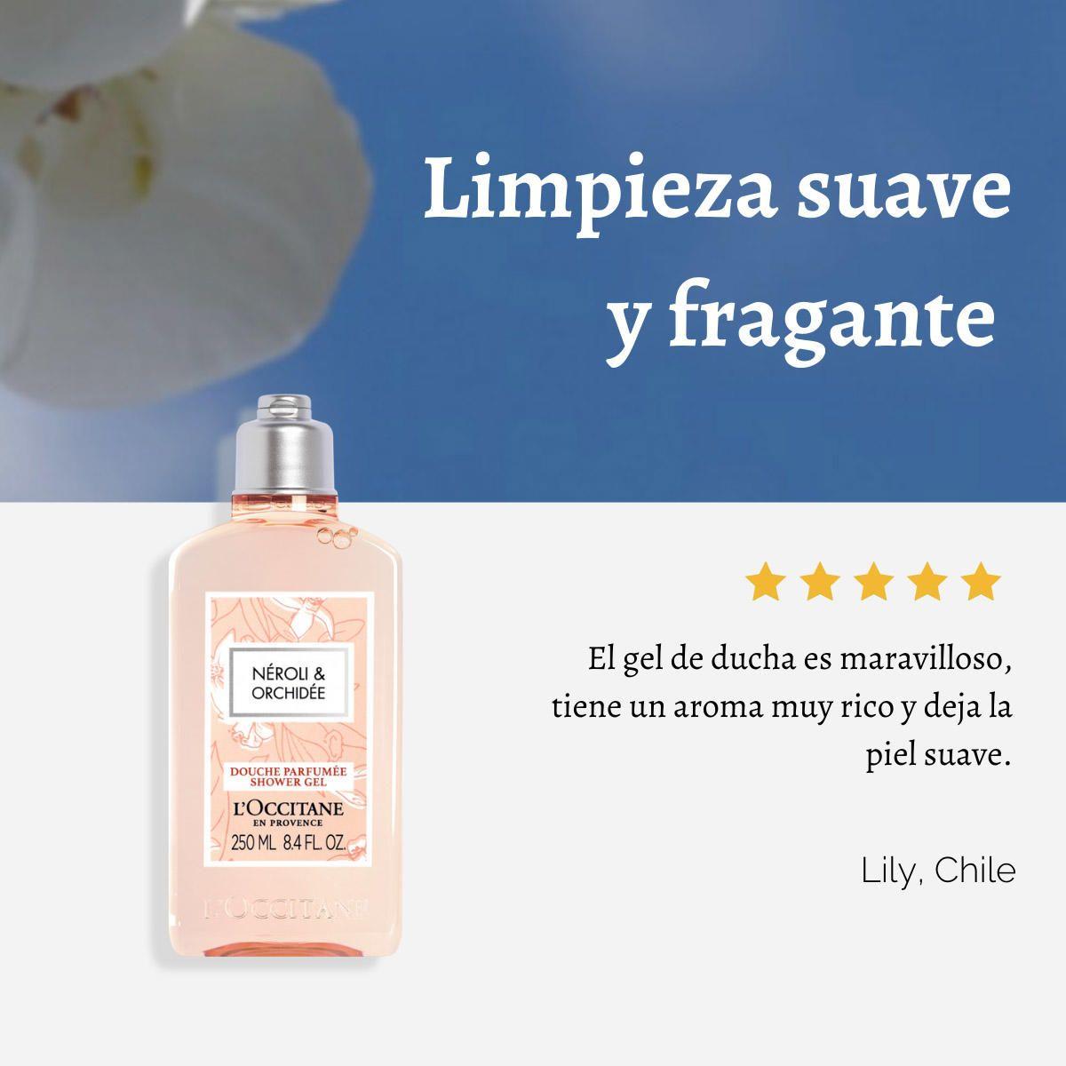 Gel de Ducha Neroli & Orquídea 250 ml LOccitane-4