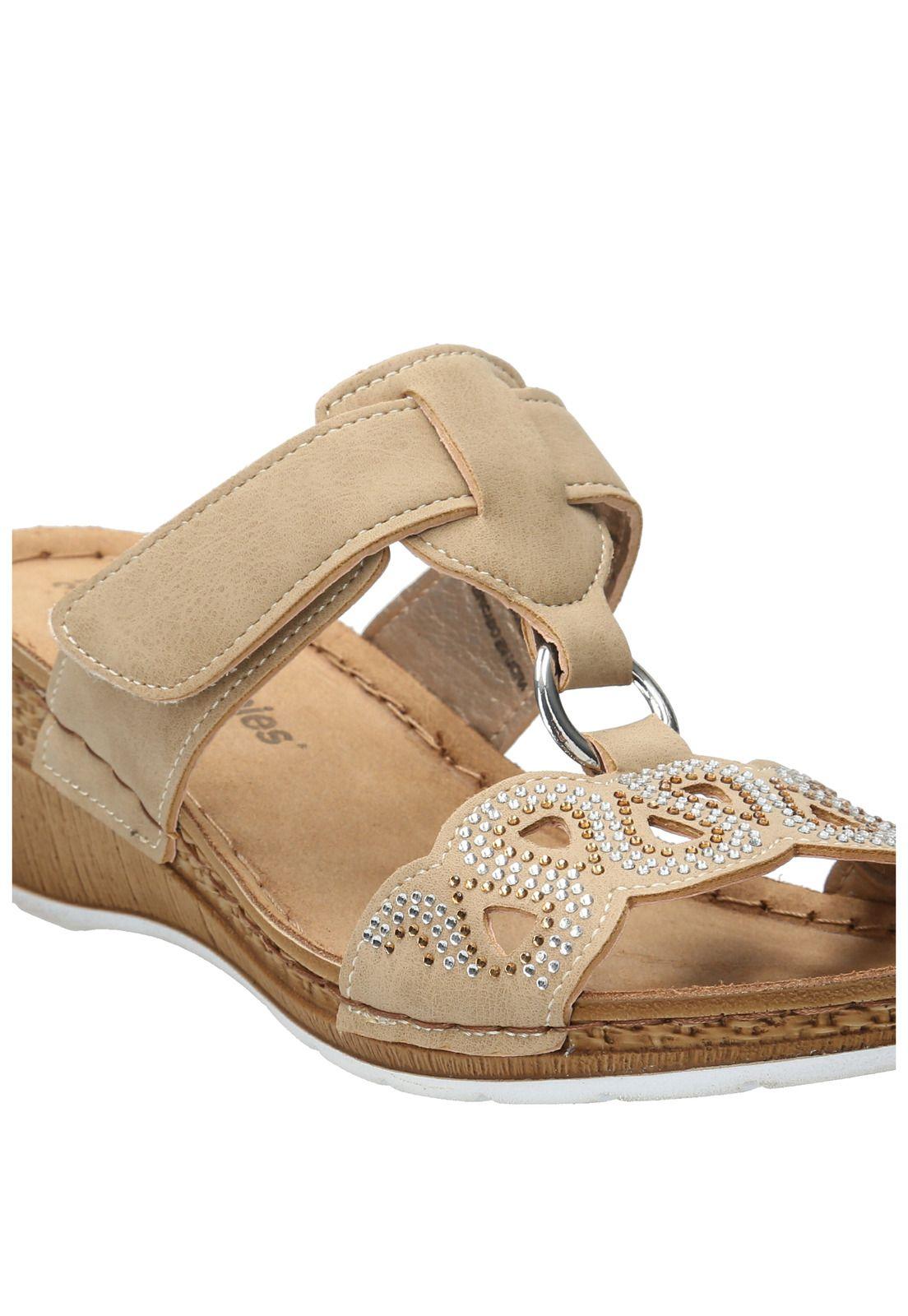 Sandalia Mujer Bax Ii Beige-7