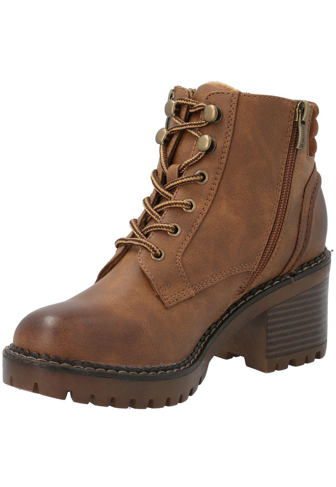 Botin Mujer Icham Café-3