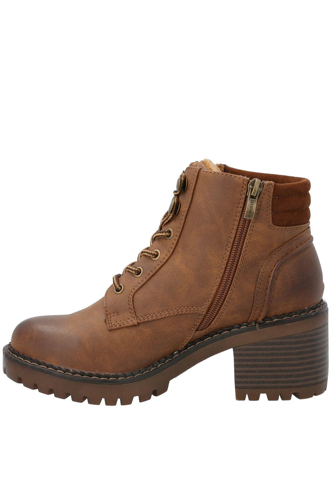 Botin Mujer Icham Café-4