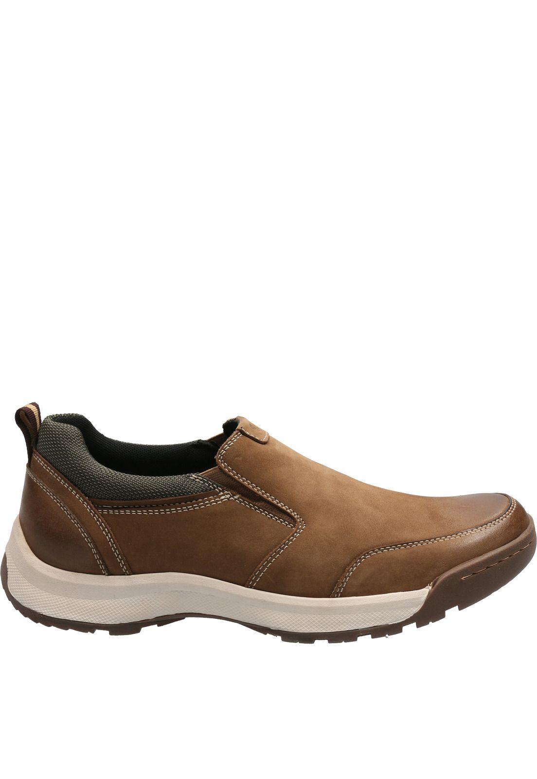 Zapato Cuero Hombre Oder Café-1