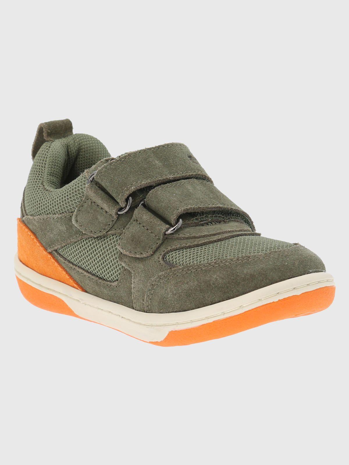 Zapatilla Cuero Verde Niño Lazo Pro  (19-25)-0