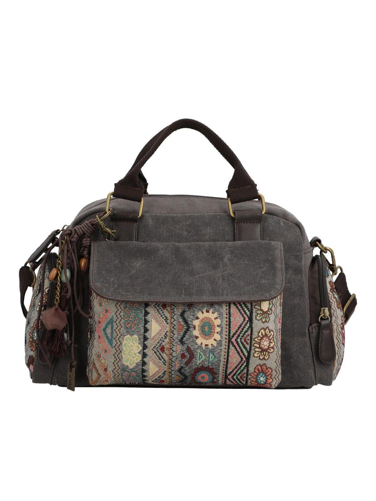 Cartera Papel Mujer Tzeltal Bag Gris-0