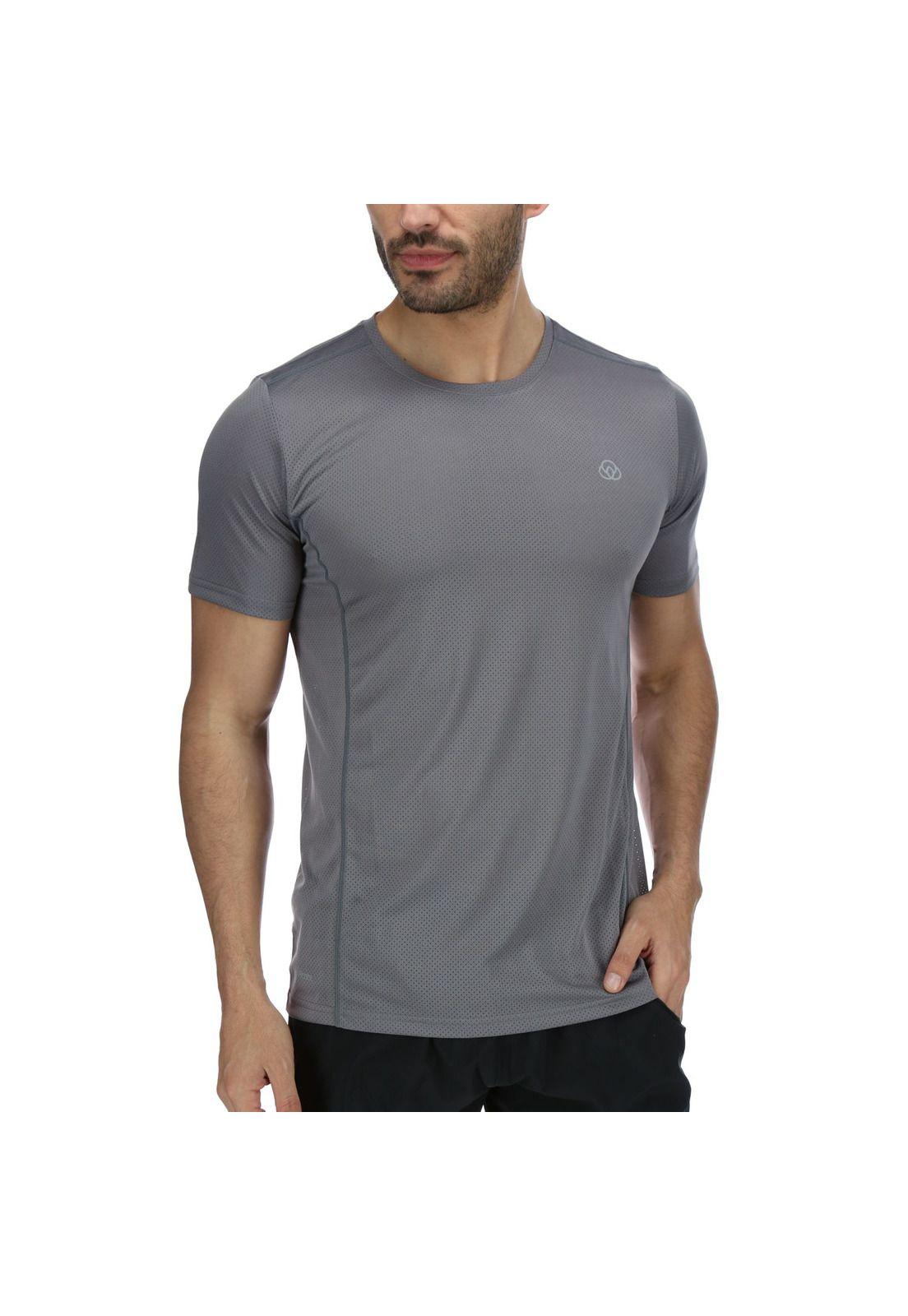 Polera M/C T-Shirt Cage Gris-0