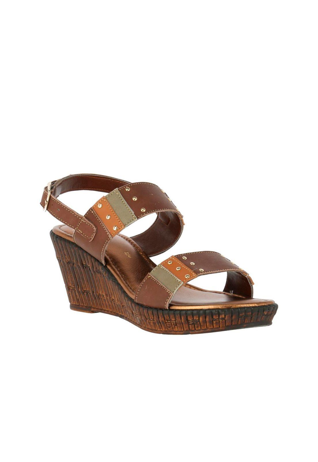 Sandalia Cuero Ravello Café-0