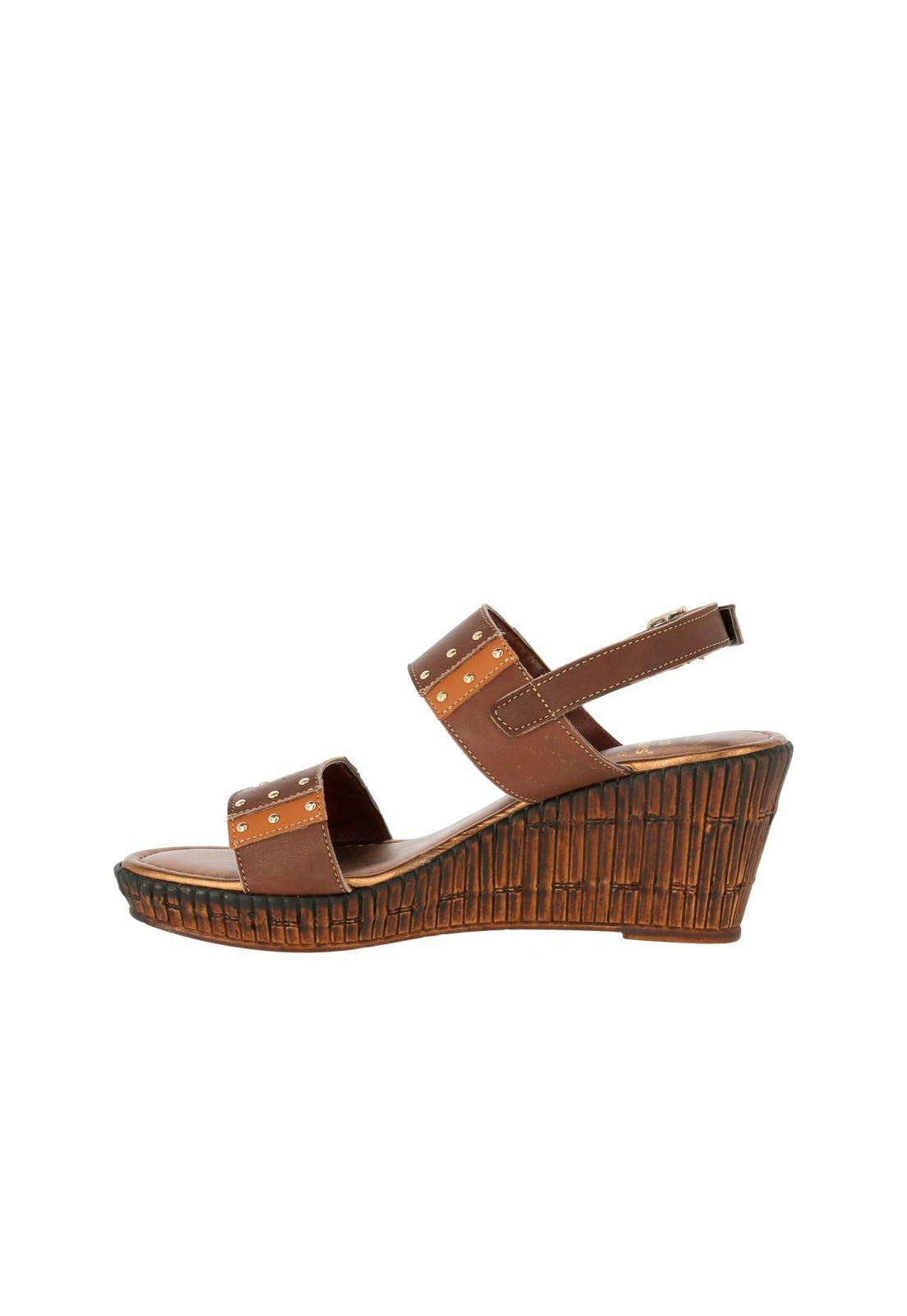 Sandalia Cuero Ravello Café-3