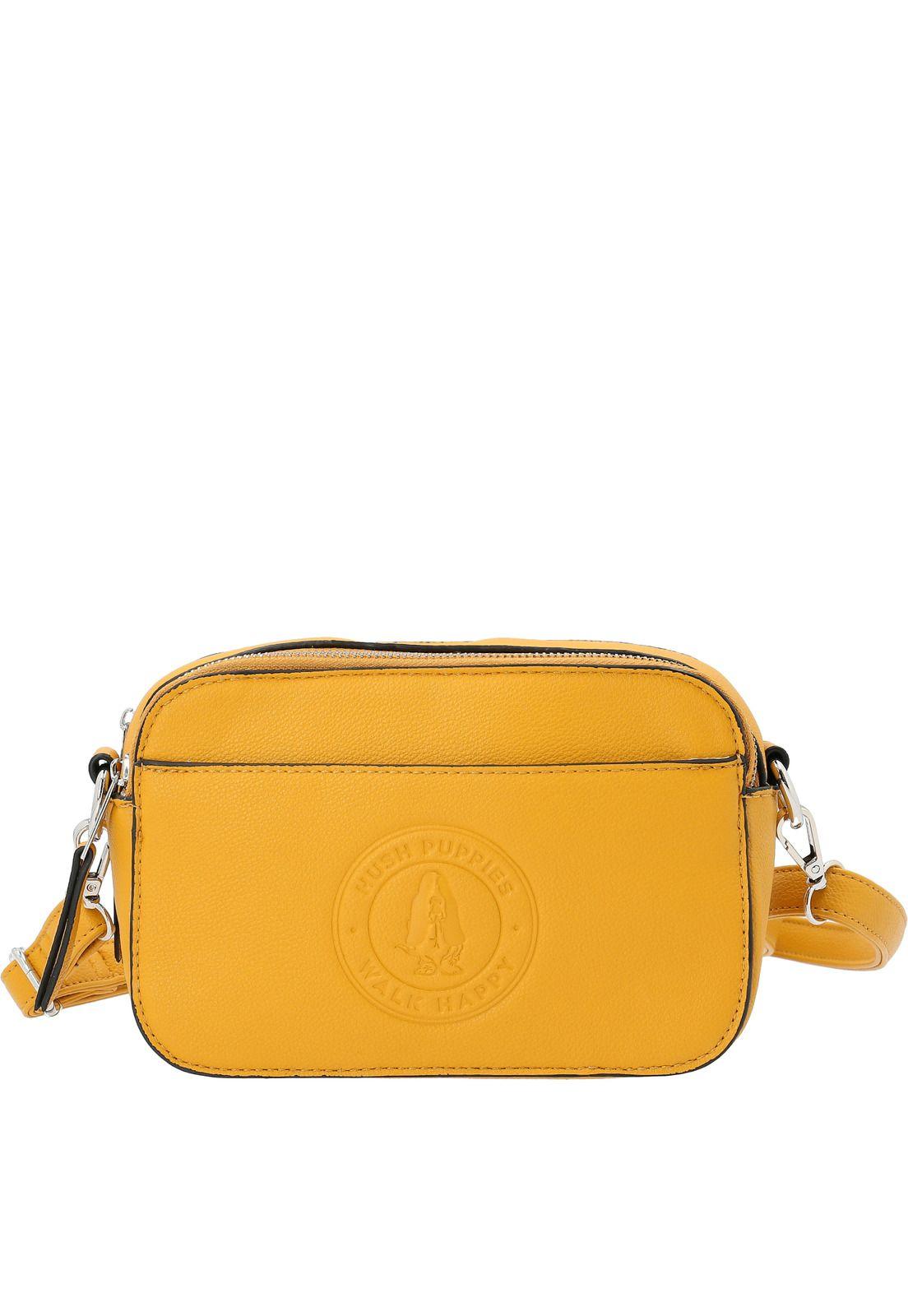 Cartera Mujer Ebro Cross Amarillo-0