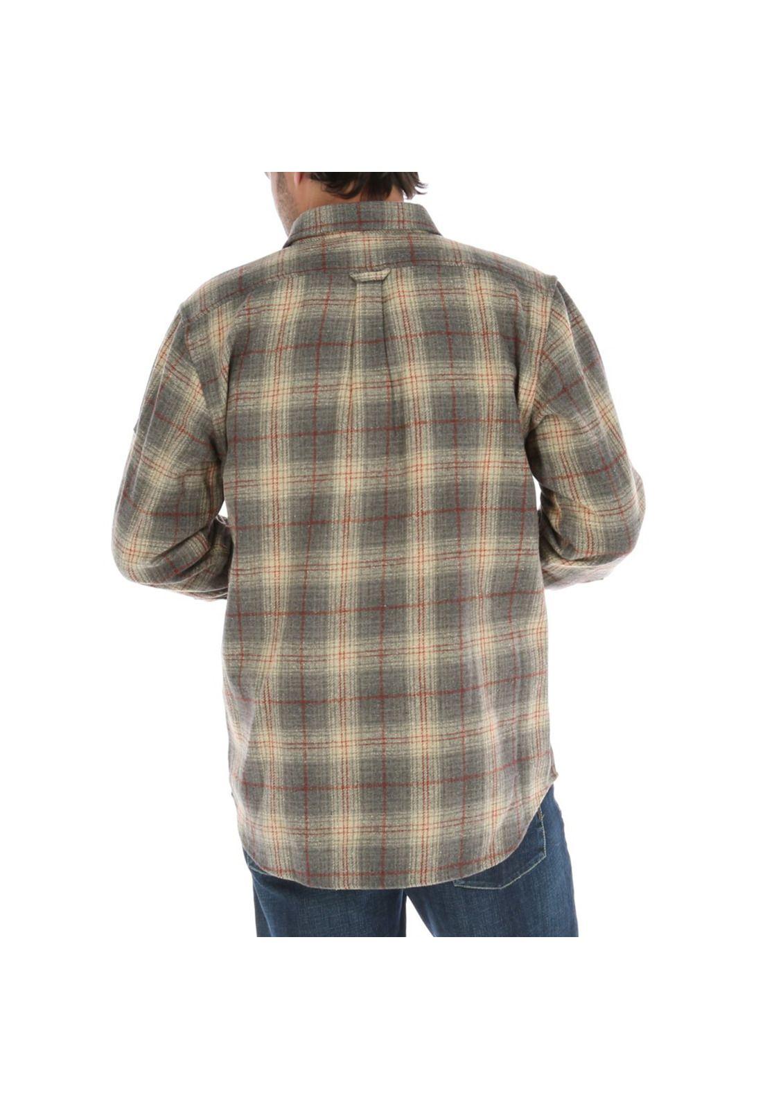 Camisa Lana Hombre Wodd Café-1