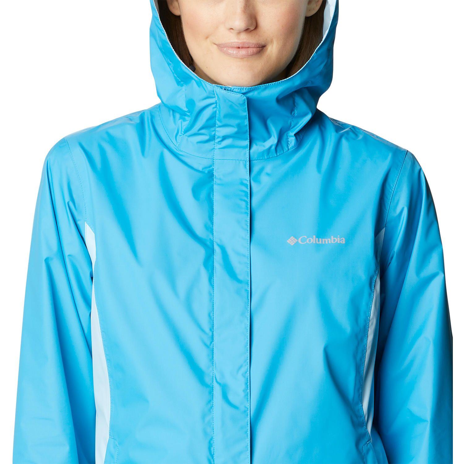 Cortaviento Impermeable Arcadia II Jacket Celeste Mujer-1