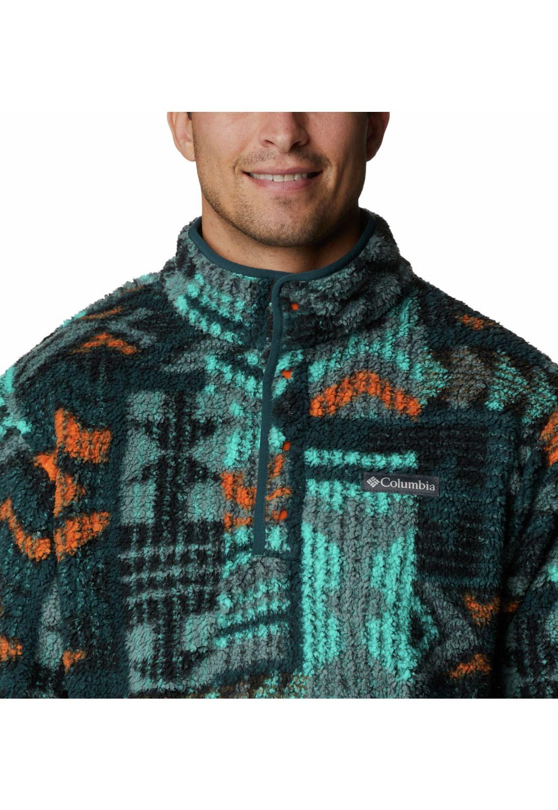 Polar Hombre Rgd Ridge II Sherpa 1/2 Snap Azul-3
