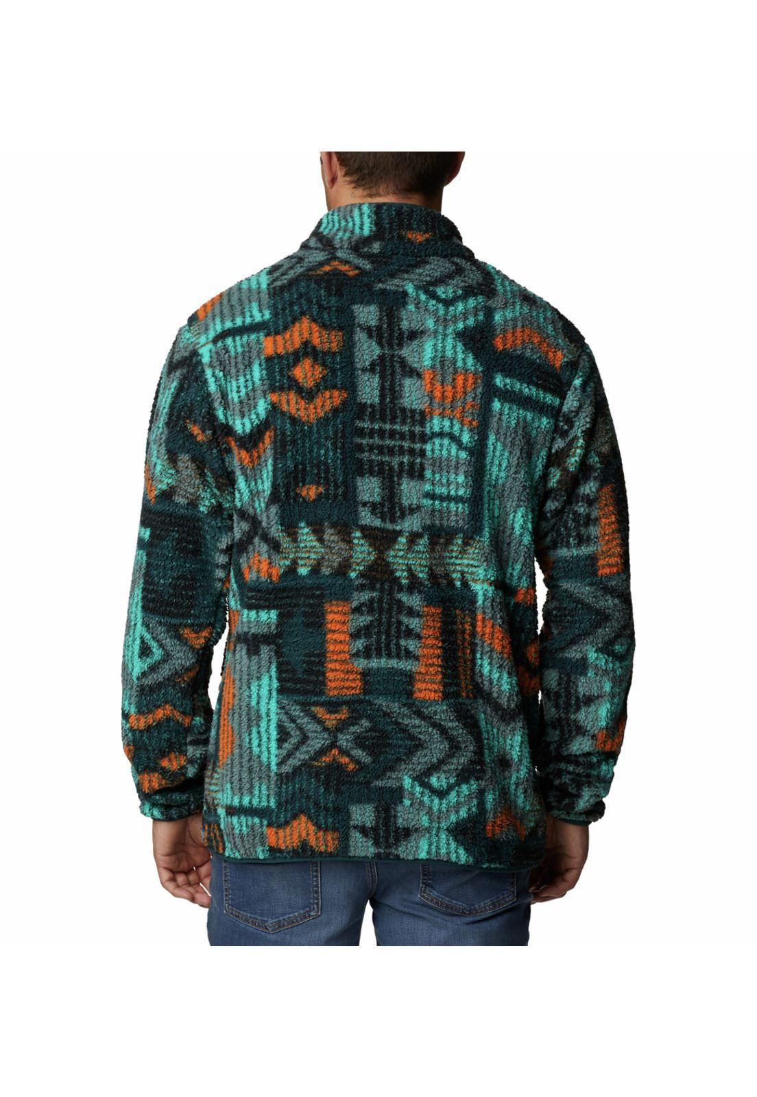 Polar Hombre Rgd Ridge II Sherpa 1/2 Snap Azul-5