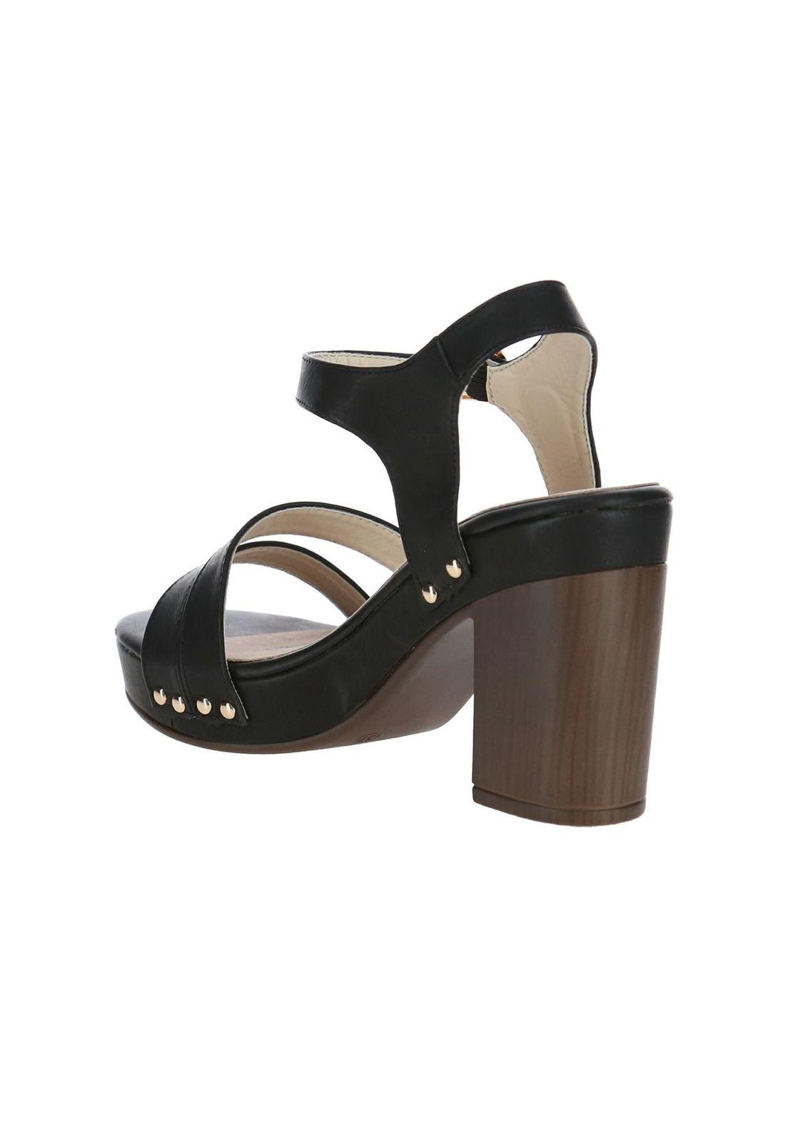 Sandalia Mujer Naveen  Negro-5