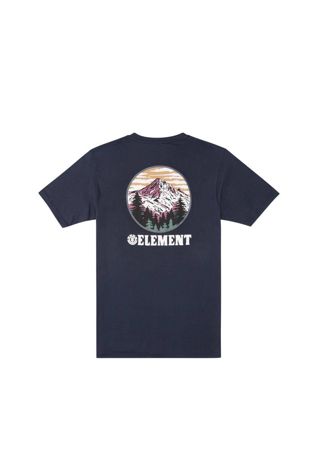 Polera M/C Hombre Timberline Ss M Tees Azul-1