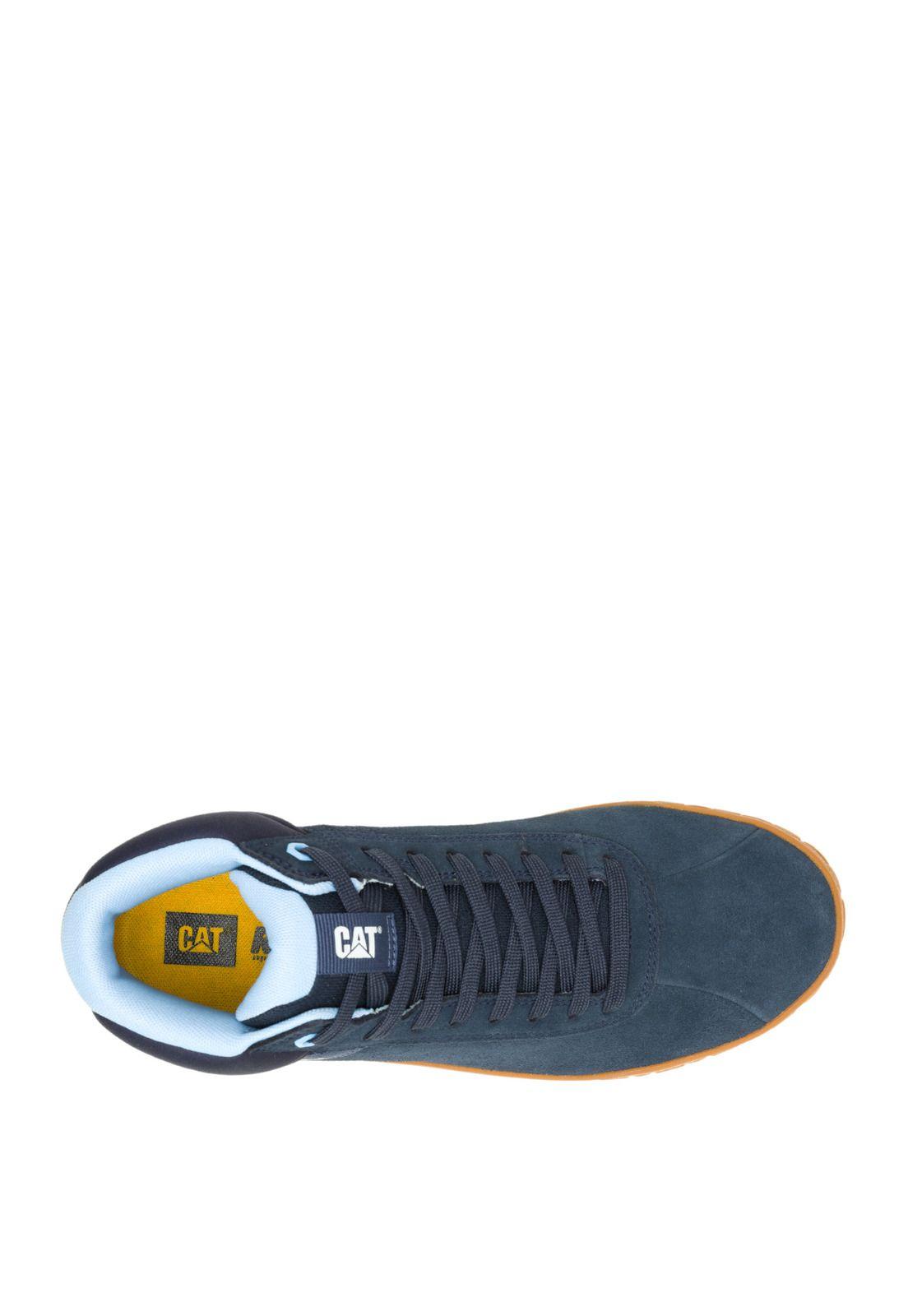 Zapatilla con caña Gamuza Hombre Hex + Mid Azul -6