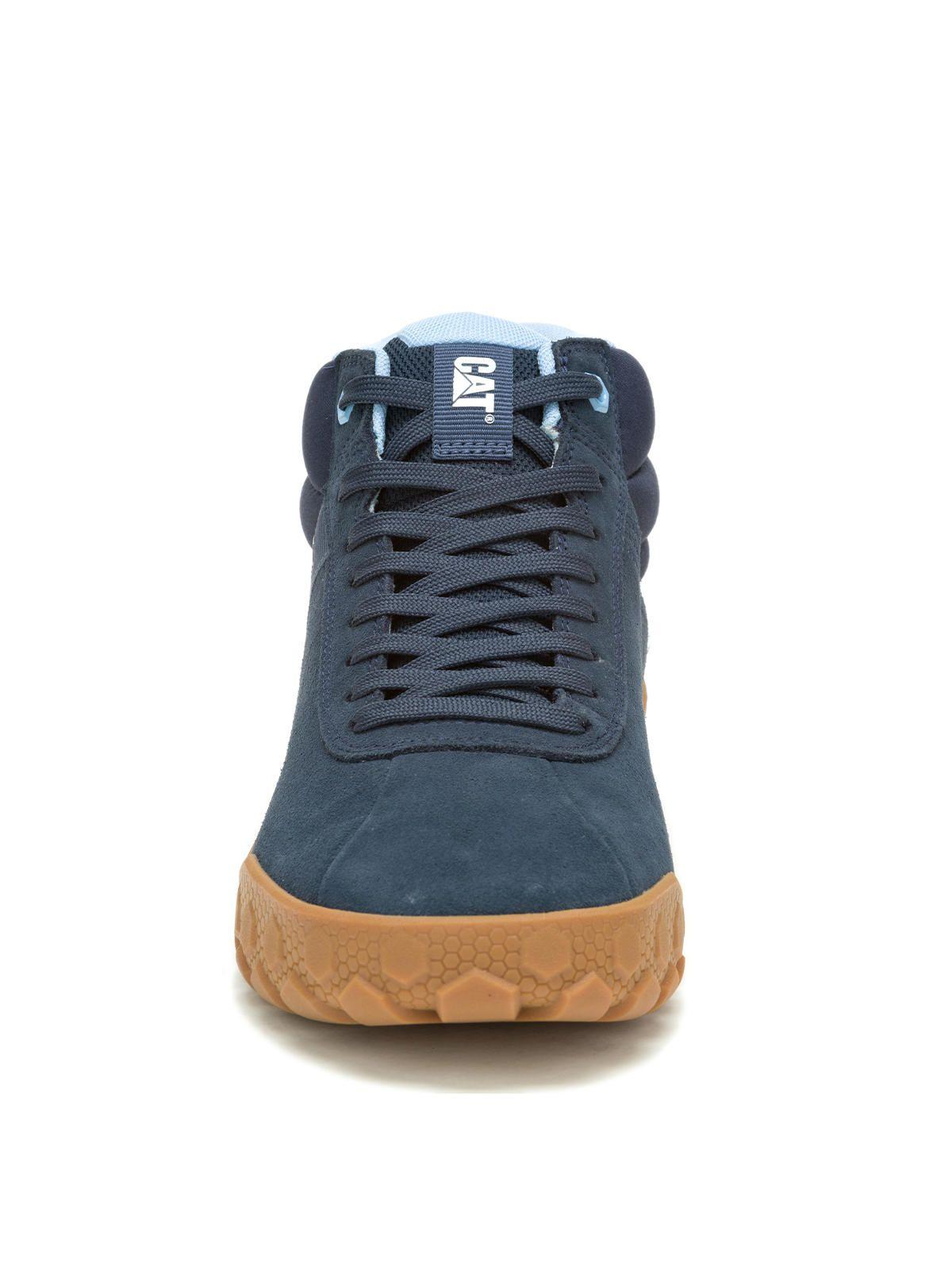 Zapatilla con caña Gamuza Hombre Hex + Mid Azul -3