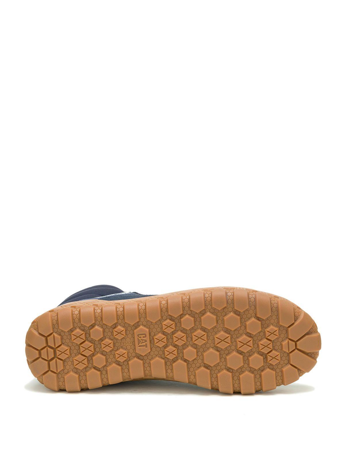 Zapatilla con caña Gamuza Hombre Hex + Mid Azul -7