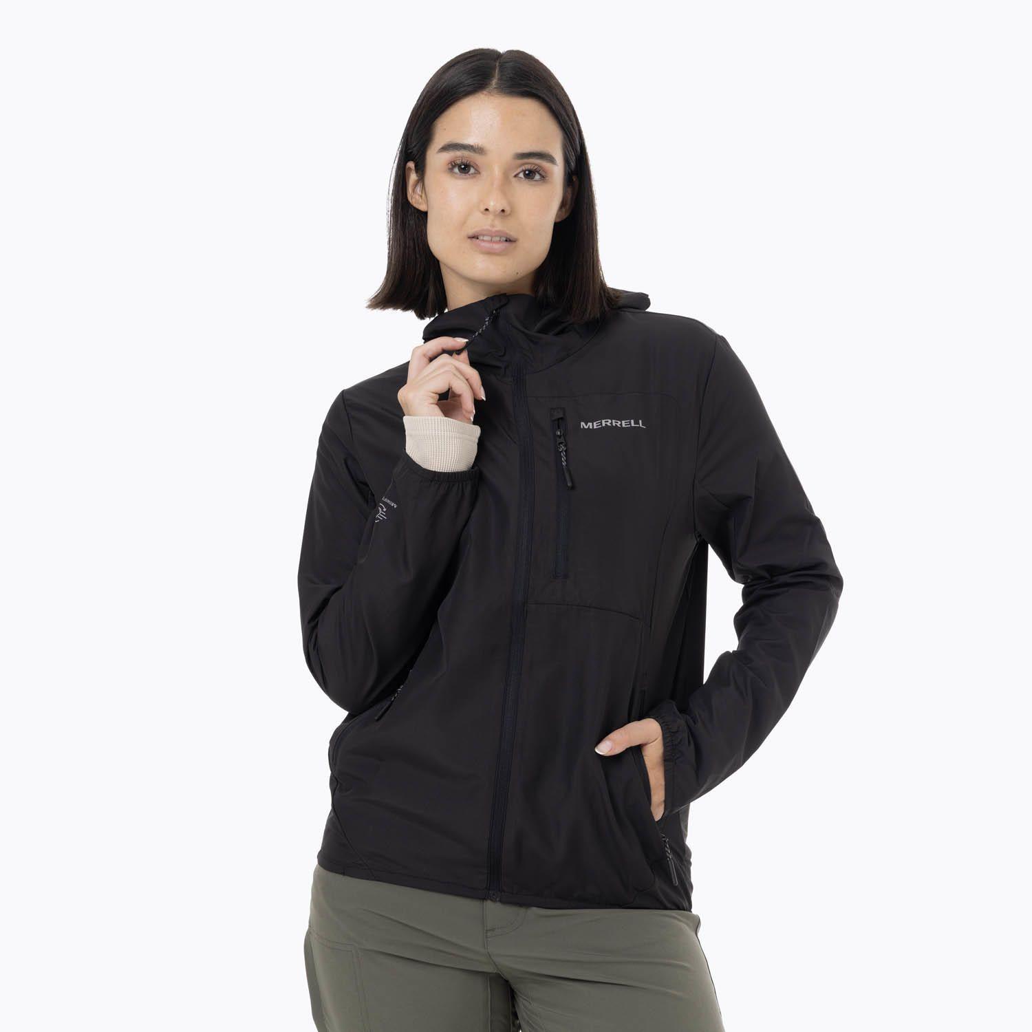 Cortaviento Mujer Trail Wind Negro-1