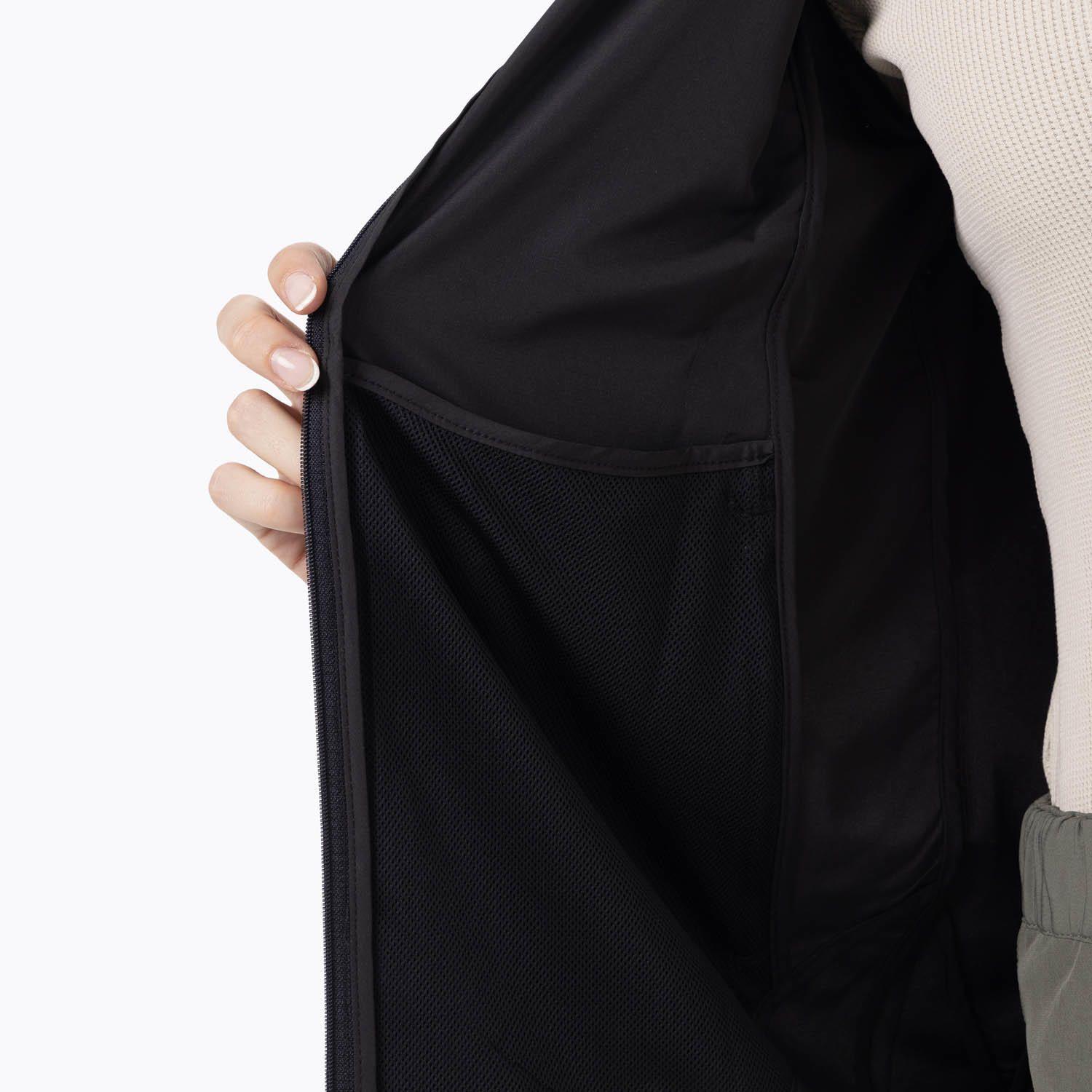 Cortaviento Mujer Trail Wind Negro-9