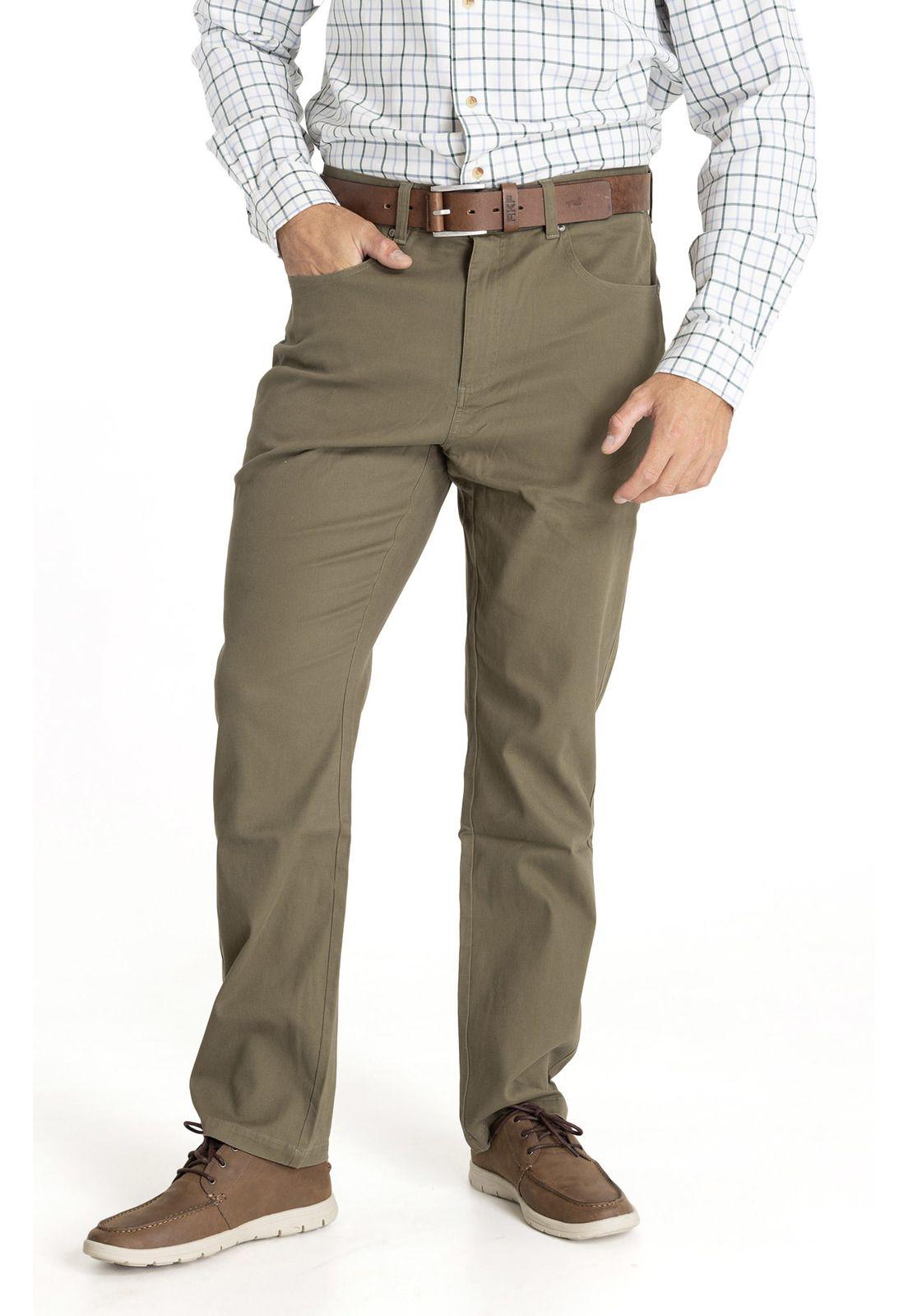 Pantalón Hombre Kabul Verde Oscuro-4
