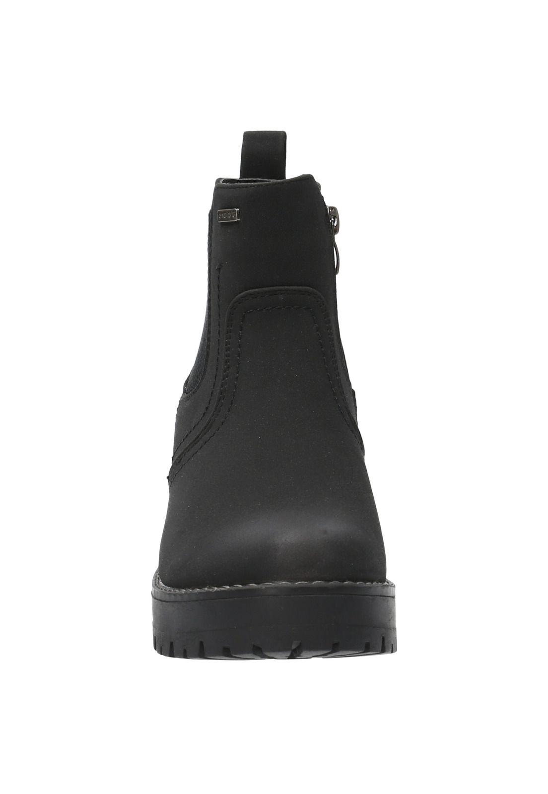 Botín Mujer Ayame Negro-3