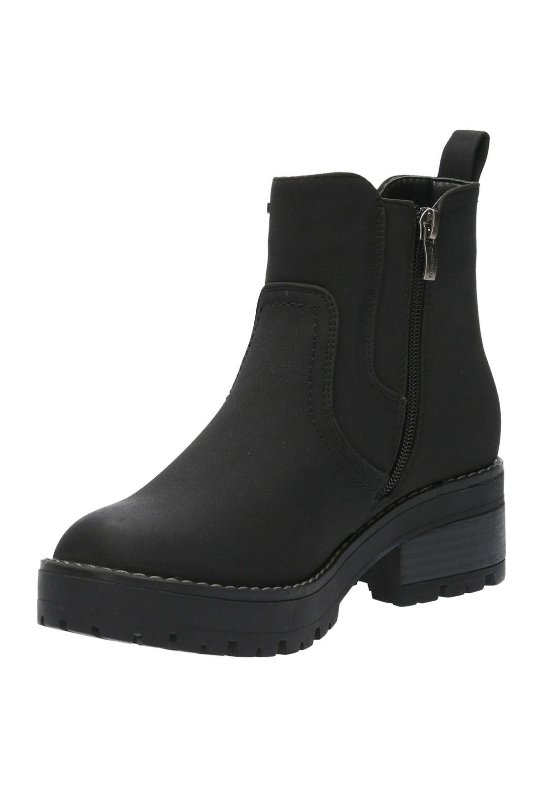 Botín Mujer Ayame Negro-4