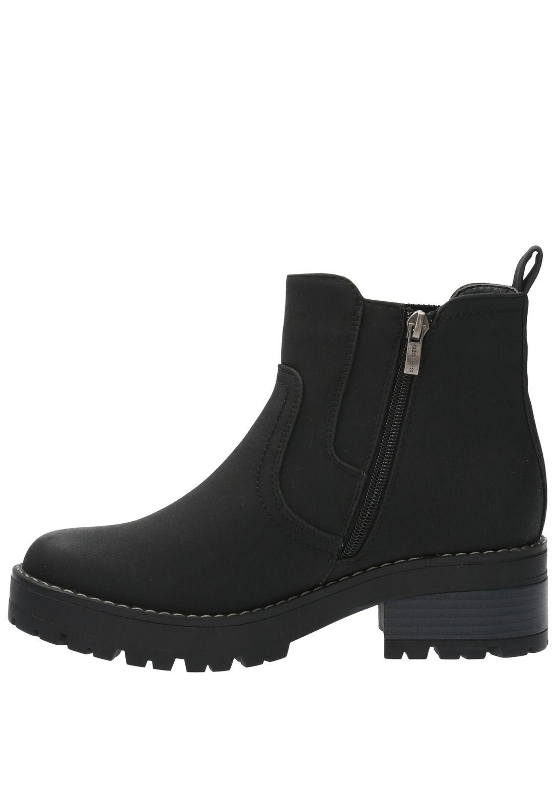 Botín Mujer Ayame Negro-5