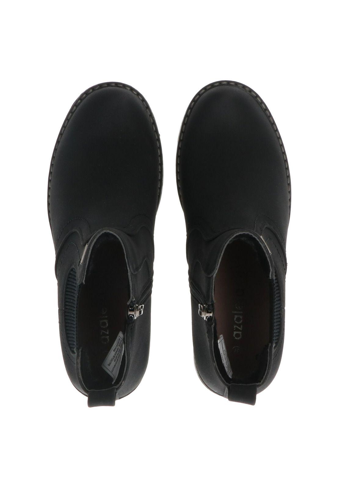 Botín Mujer Ayame Negro-7