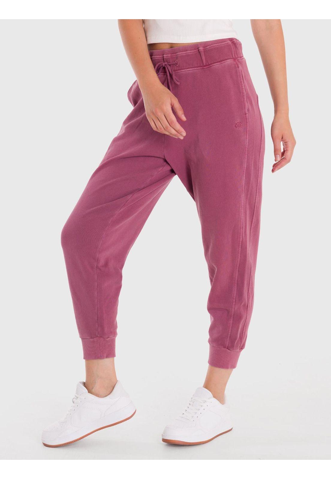 Pantalón Mujer Jogger Pant Creta Rosado-3