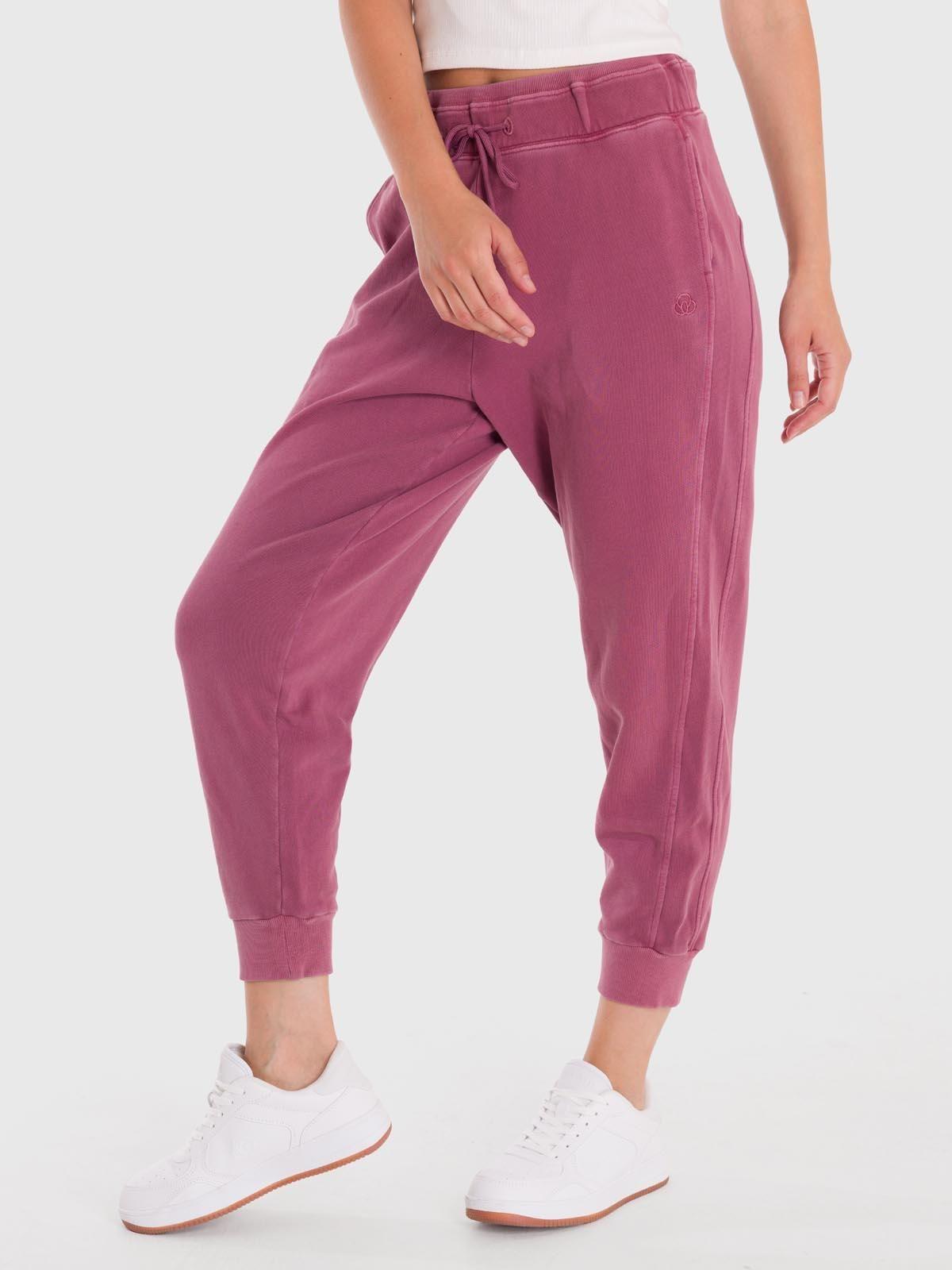 Pantalón Mujer Jogger Pant Creta Rosado-3