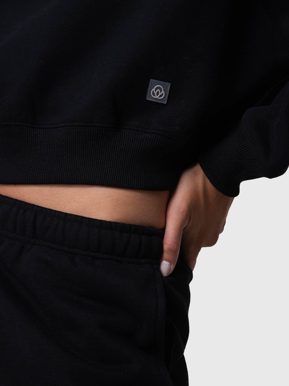 Poleron Mujer Hoodie Ginny Rec Negro-1