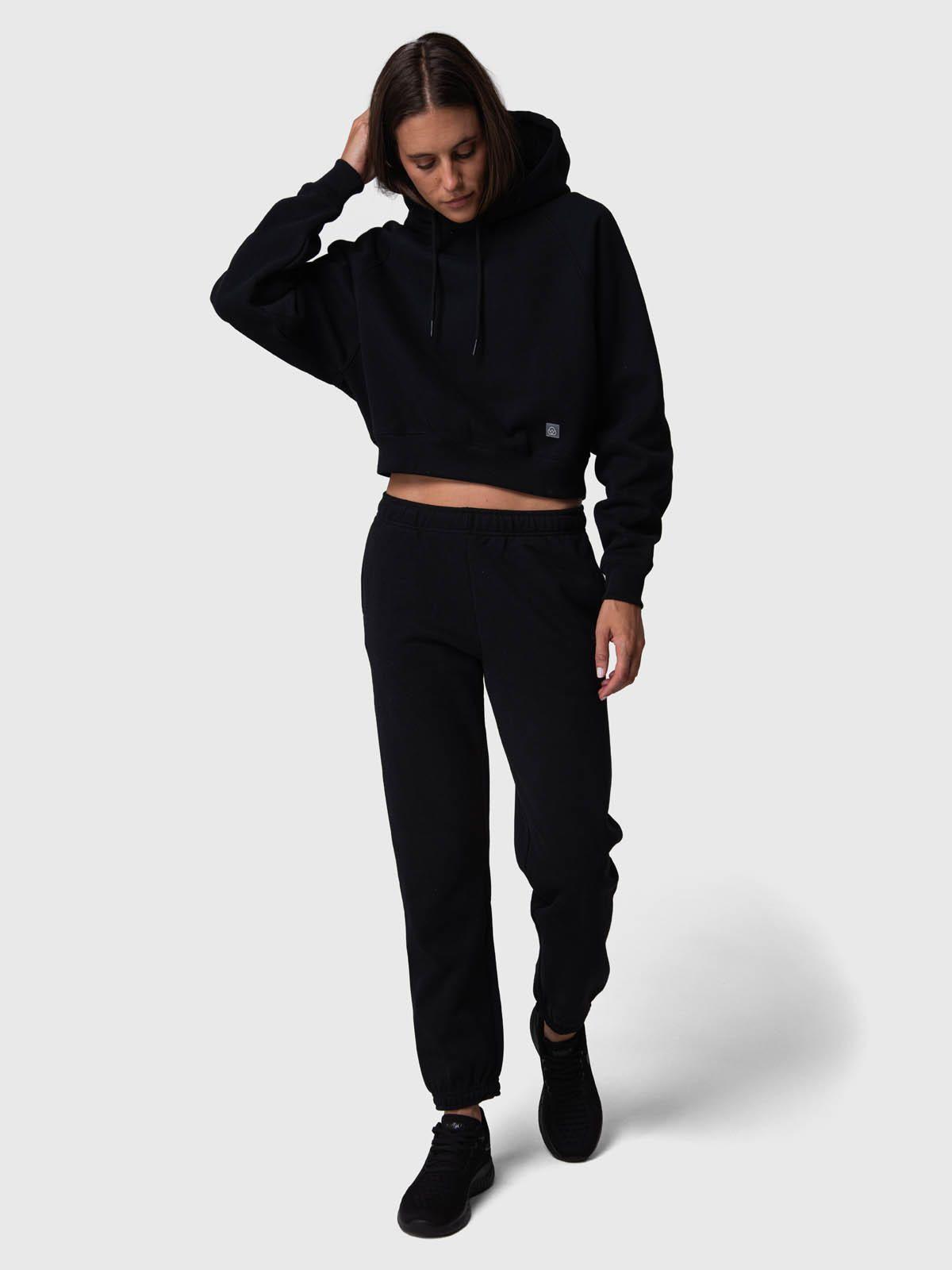 Poleron Mujer Hoodie Ginny Rec Negro-3