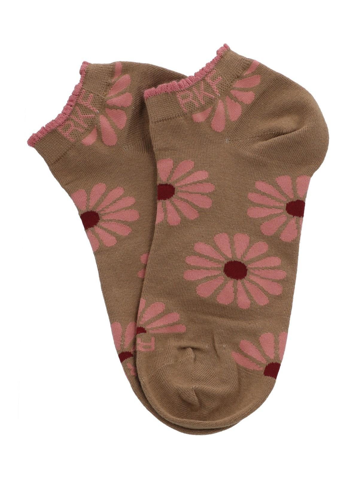 Calcetín Bambú Mujer Ped St Marghe Beige-2