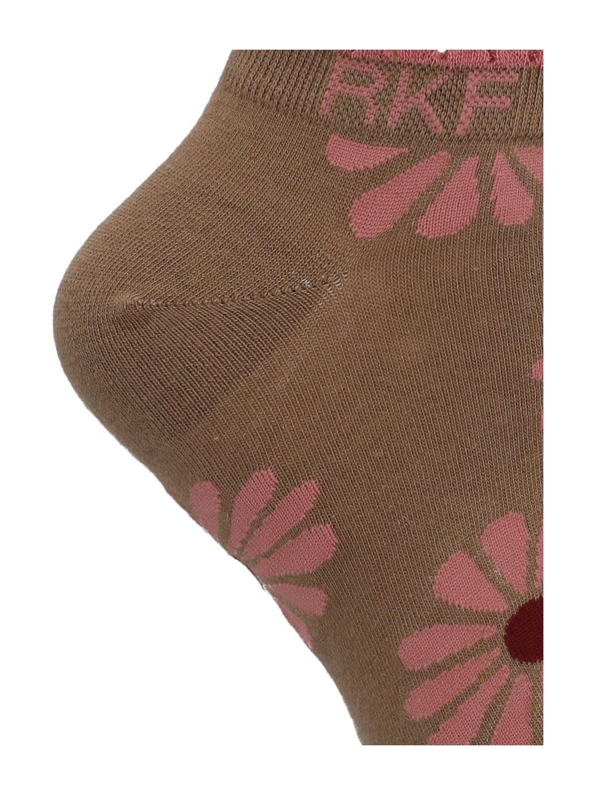 Calcetín Bambú Mujer Ped St Marghe Beige-1